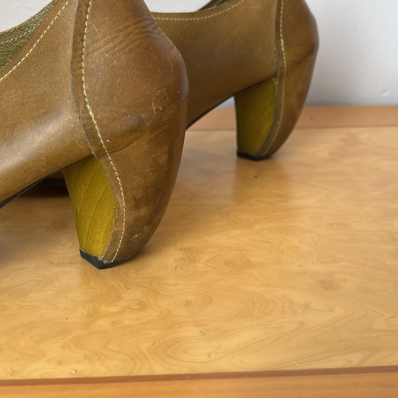 Vintage TN 29  in olive green made in Italy.  Size 39 - Picture 2 of 4